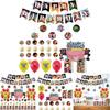Anime One Piece Themed Birthday Party Decor Supplies Suit Banner Topper Balloon