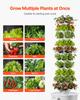 VEVOR Hydroponic Tower, 50 Pods 10 Tiers Hydroponics Growing System Kit with App Control & Casters