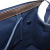 HERMES Kavasmira PM Handbag MedorHardware Navy blue canvas unisex Used
