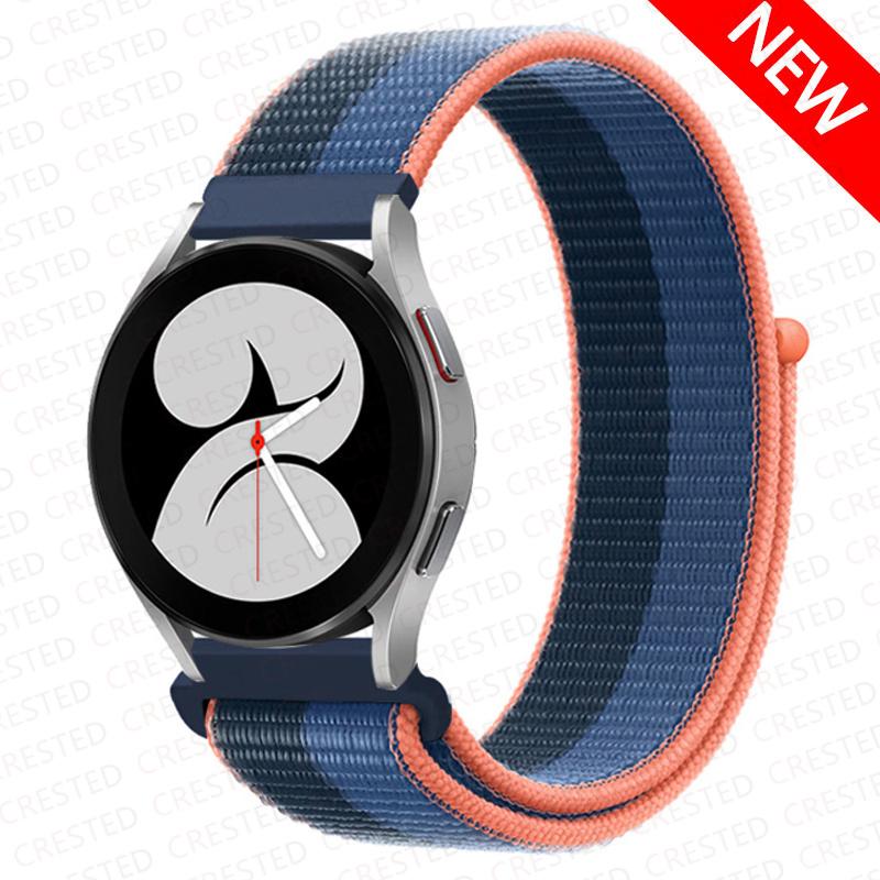 Ремешок 22 мм 20 мм для Samsung Galaxy watch 4 classic/46 мм/Active 2/3/Gear S3/браслет amazfit correa Huawei watch GT 2/3 Pro Band