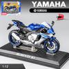 Масштаб 1/12 Yamaha YZF-R1, литая под давлением модель мотоцикла, игрушка для детей, коллекция подарков для мальчиков и девочек
