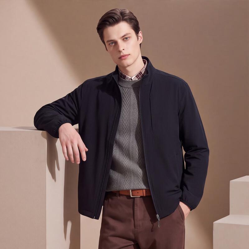 Antonio Men's Minimalist Casual Windbreaker Jacket