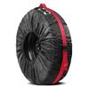 Secure Protection for Car Spare Wheels  Adjustable Size Tyre Cover with Reinforced Straps and Easy To Carry Handle
