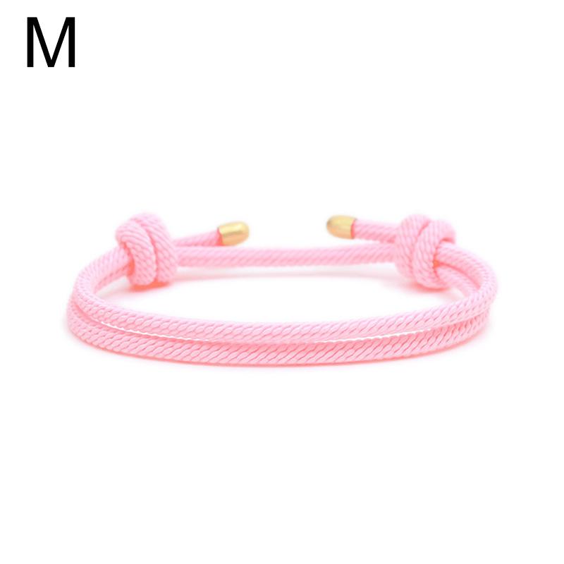 1 шт. модные регулируемые браслеты однотонные миланские веревочные браслеты ручной работы пара браслетов