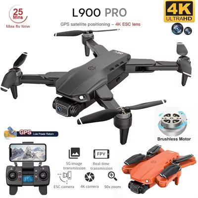 Новый L900 Pro GPS Drone 4K Professional HD Dual Camera 5G Wifi Photography Препятствия обход бесщеточный мотор складной квадрокоптер RC Дроны игрушка