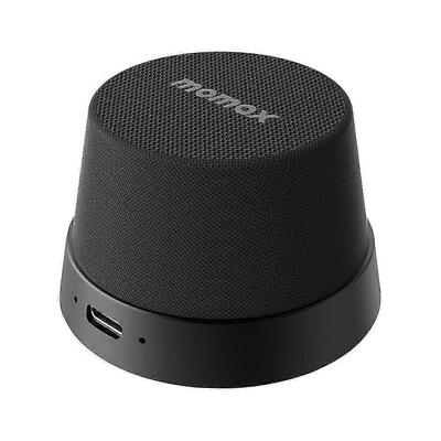 MOMAX 1-Vibe Go BS6 Магнитная Беспроводная Колонка с Функцией Подставки для Телефона Портативная Аудио Колонка IPX6 Водонепроницаемая для Дома / Улицы