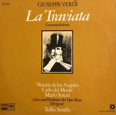 LP Запись ДЖУЗЕППЕ ВЕРДИ, ВИКТОРИЯ ДЕ ЛОС АНХЕЛЕС - Травиата 292409 Голос Его Германия Классика Б/У