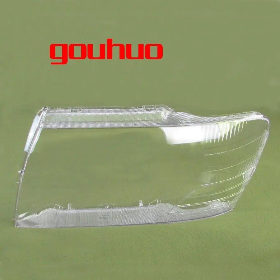 For Mitsubishi Pajero V73 V75 V77 2003-2011 Headlamps Shell Lampcover Headlight Cover Lens Plexiglass Replace Original Lampshade