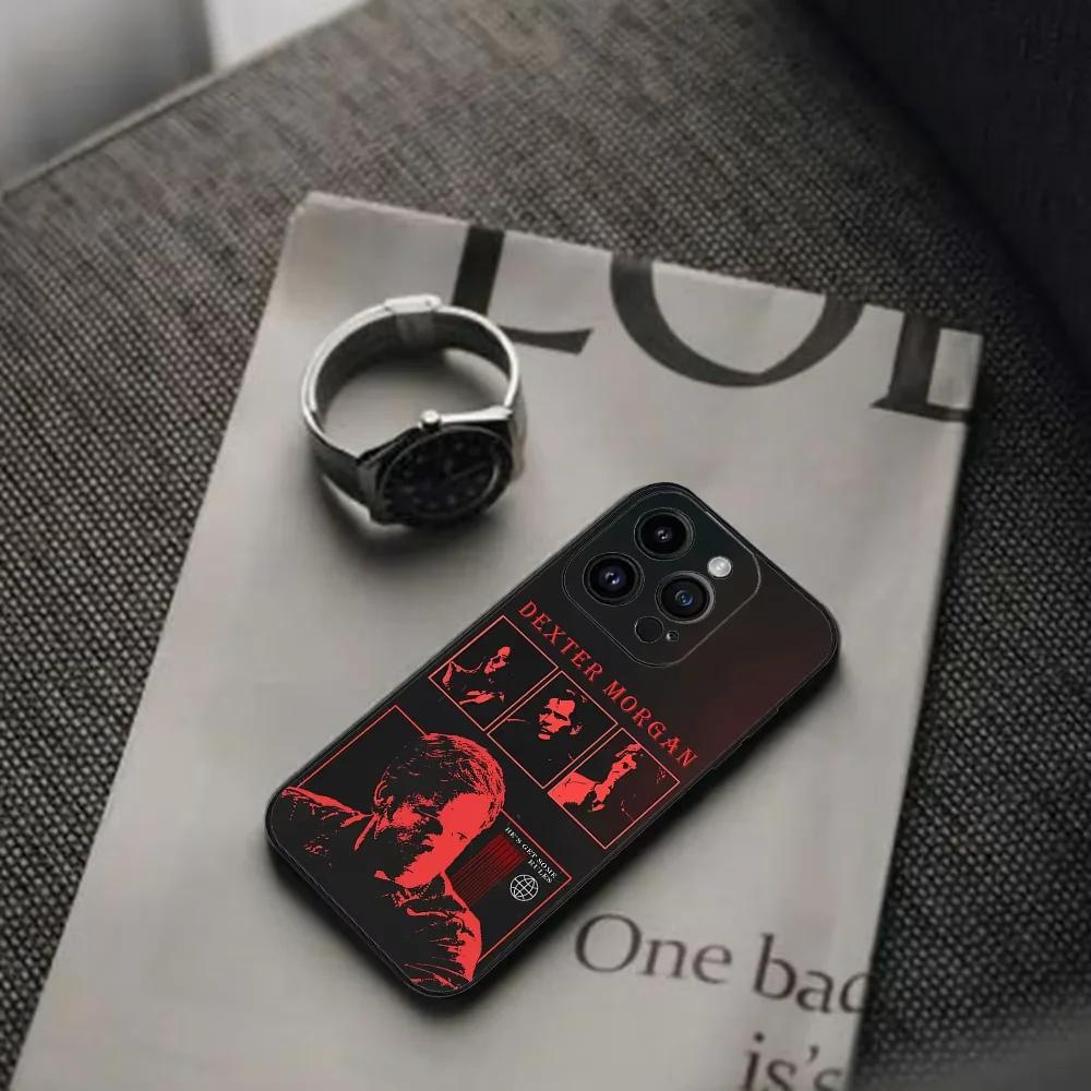 Чехол для телефона Декстер Морган для iPhone 17 16 15 11 12 14 13 Pro Max Mini X XS XR 7 Plus 17E Air Ударопрочный силиконовый чехол Fundas
