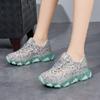 Water Diamond Hollow Dad Shoes Woman Горячая Распродажа Летние сетчатые дышащие кроссовки Модные кроссовки Удобные кроссовки для женщин