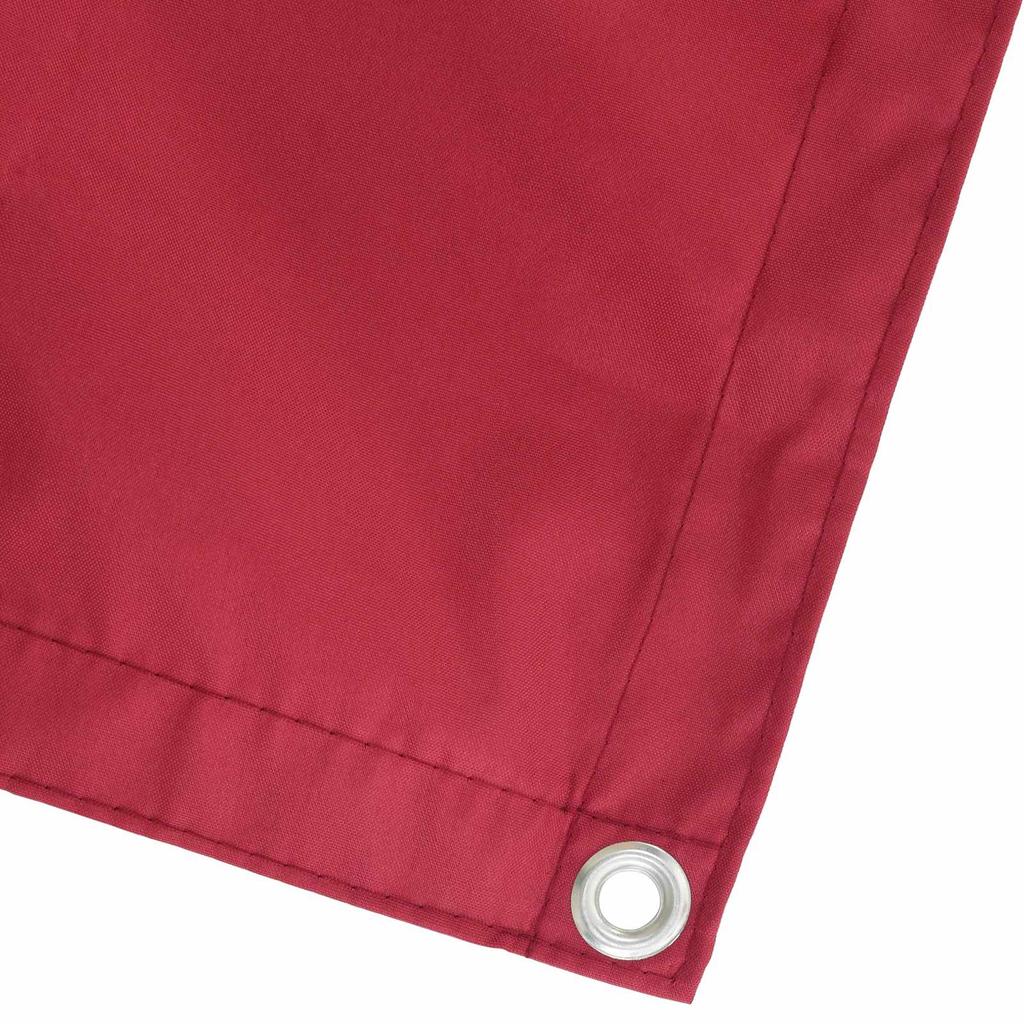 Balcony Privacy Screen Red 110 x 200 cm Oxford Fabric