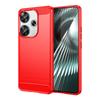 Тонкий силиконовый чехол из углеродного волокна для Xiaomi Poco F6, M6, X6 Pro - Ударопрочный и амортизирующий