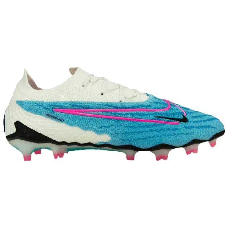 Nike Phantom GX Elite Abrasion Resistant Soccer Shoes Unisex Blue White FD0263-446