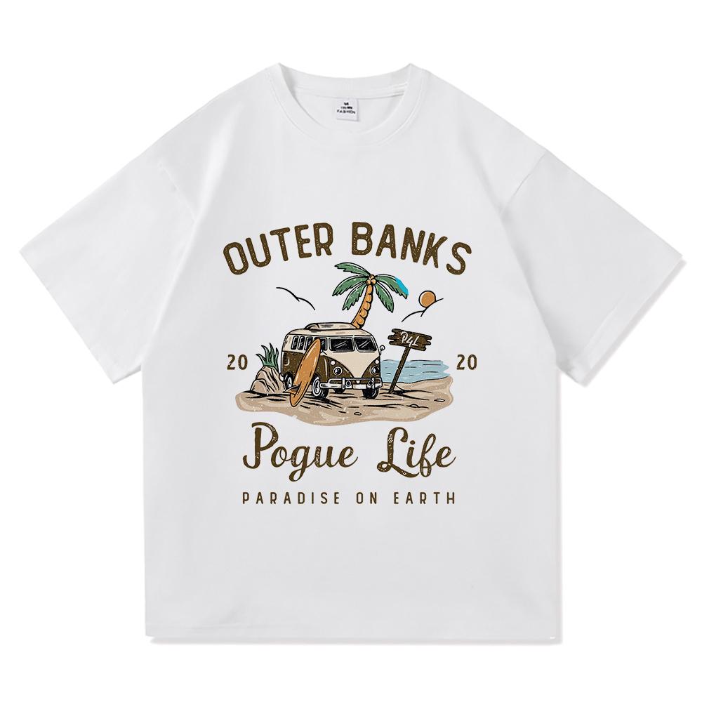 Летняя мода ретро JJ Maybank футболка мужская эстетическая Pogue Life футболка унисекс высокое качество хип-хоп винтажные хлопковые футболки рубашки