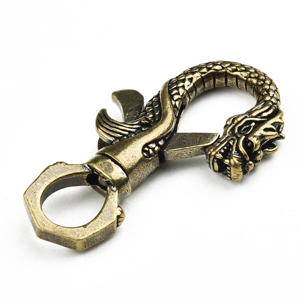 Dragon Figurine Miniature Statue Keychain Ornament Home Indoor Household