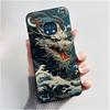 Jelly Color Simple Black Case For Nokia XR20 Popular Little Girl Viral Lucky Pattern Shell With Shockproof Bumper Soft Cover