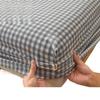 100% Cotton Fitted Sheet Mattress Breathable Bed Protector Cover Single Size