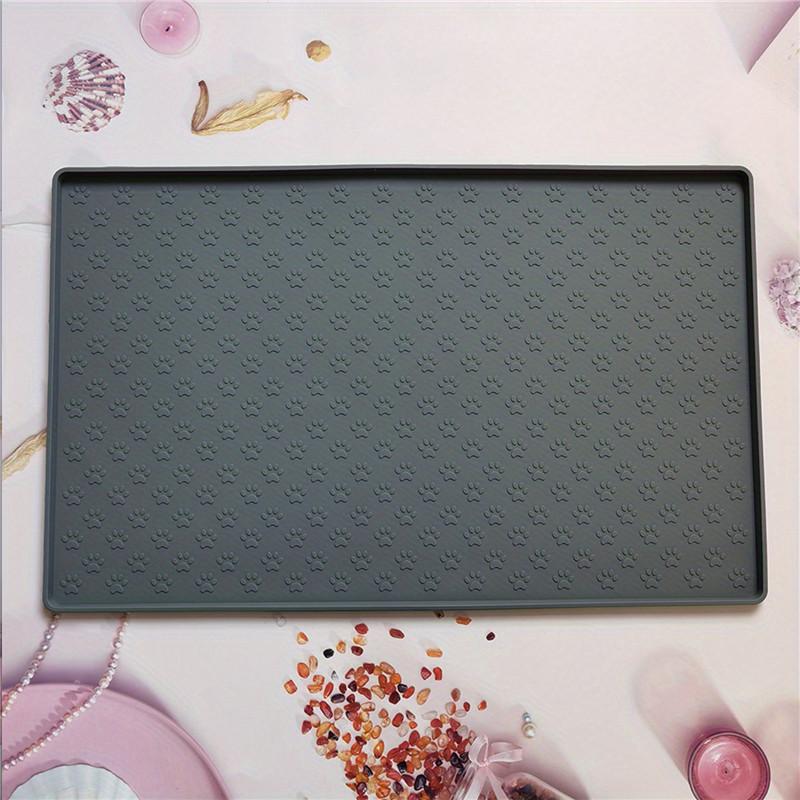 Ptlom Pet Placemat для собак и кошек Коврик для домашних животных для предотвращения перелива еды и воды Подходит для маленьких, средних и больших домашних животных