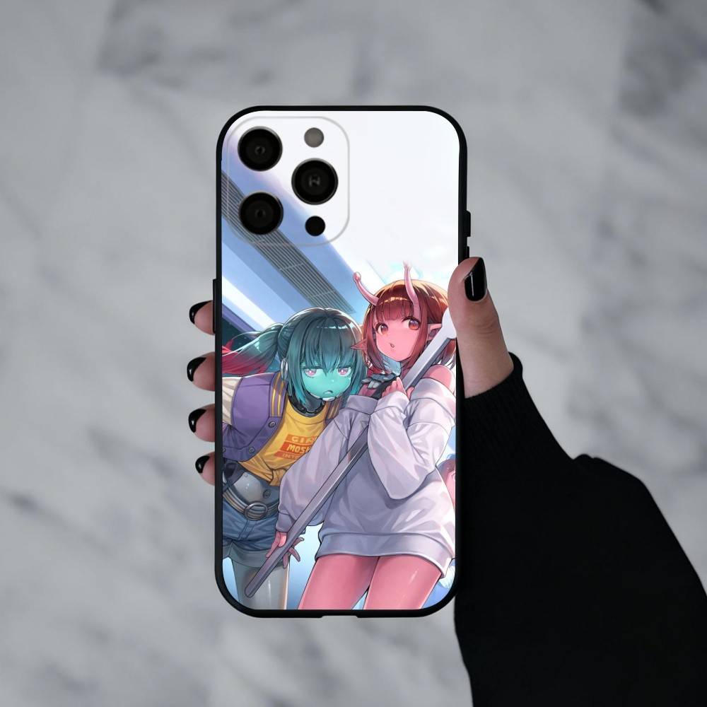 M-Milky-Y S-Subway-Y Anime Phone Case For iPhone 17pro,16,15,14,13,12,11 Plus,Pro Max,XS,Soft Silicone Black Cover