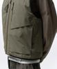 Musinsa Standard [City Leisure] Stitch V-Neck Padded Vest [Light Khaki]
