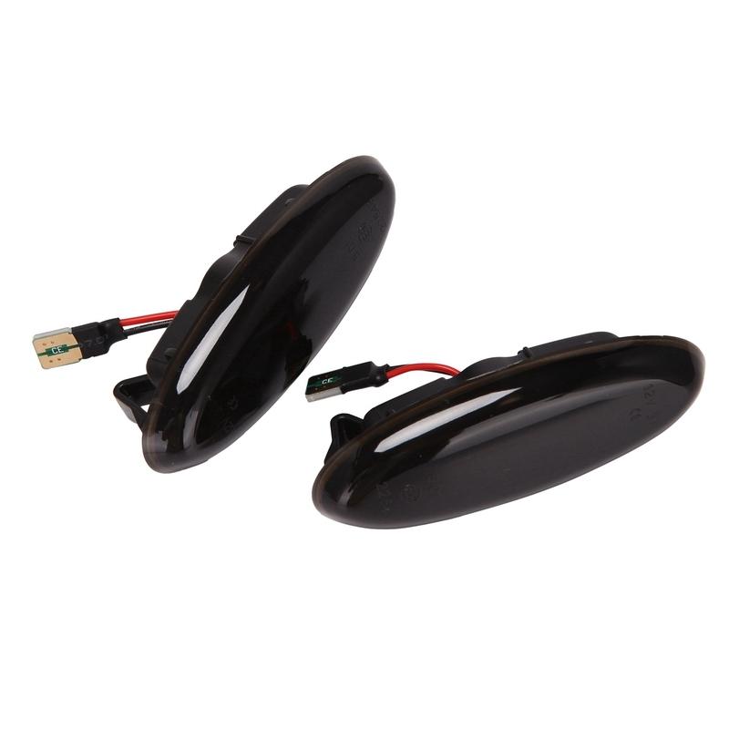Powerful Car Side Marker Light LED Turn Signal Light For Mazda B2500 Pickup Truck 323 Tribute Protege Astina 1998-2001