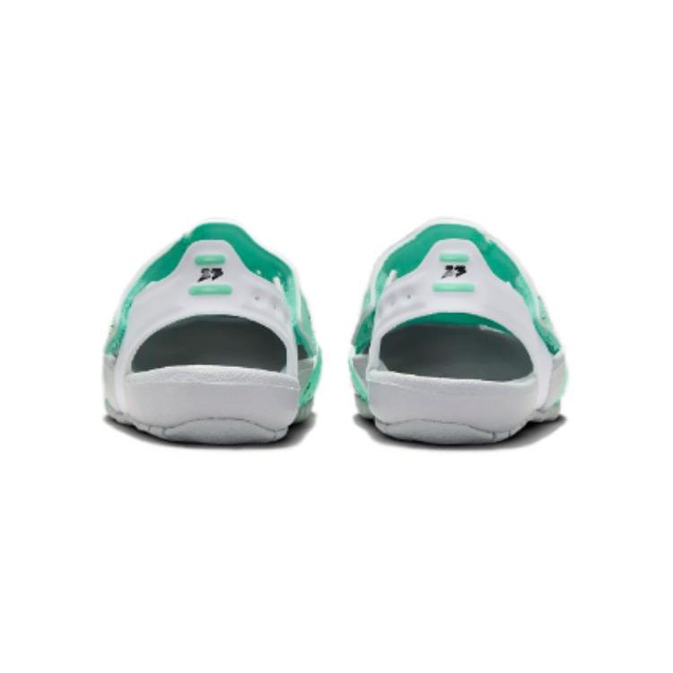Jordan Ярко-зеленый Glow Wolf Серый Белый Черный (ТД) Детские кроссовки CI7850-302