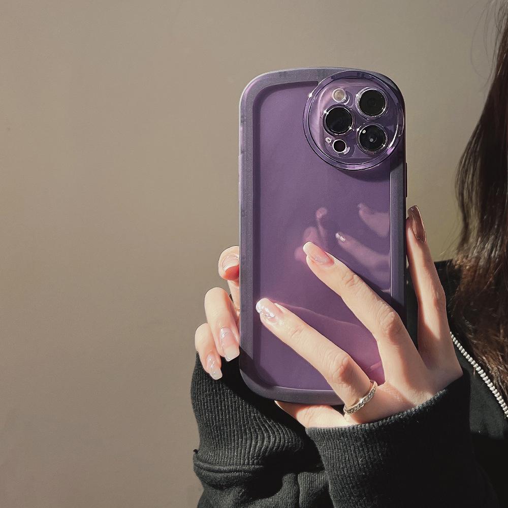 Прозрачный однотонный 14 для Iphone13promax Чехол для iPhone 11 Полностью закрывающий 16 Мягкий 15 Для пары 12