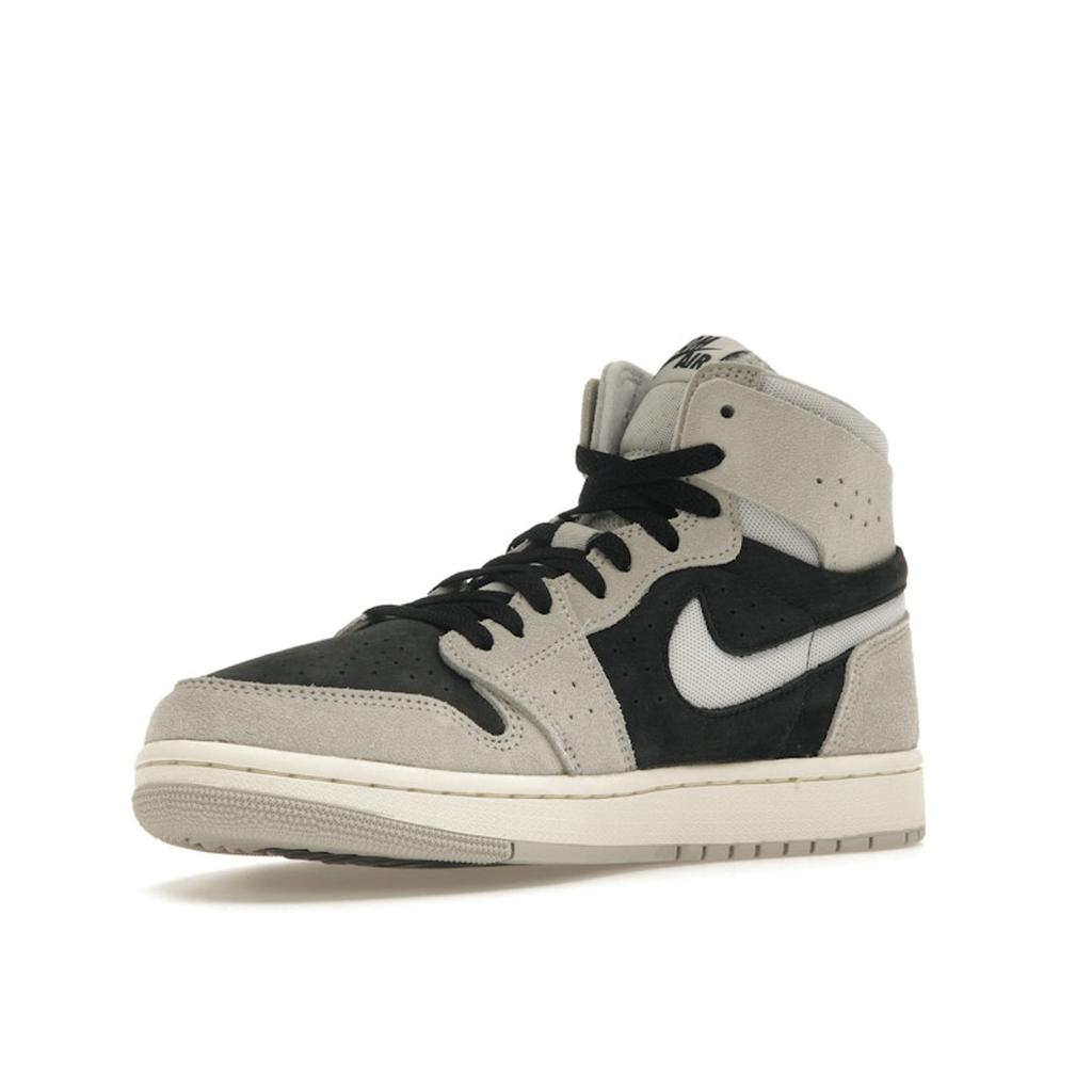 Air Jordan 1 High Zoom Comfort 2 Light Iron Ore Women Sneakers Grey Black Coconut-Milk DV1305-001