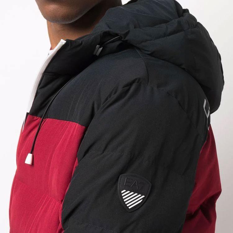 EMPORIO ARMANI EA7 Puffer Jacket Men's Red 6KPB11-PN1BZ-1459
