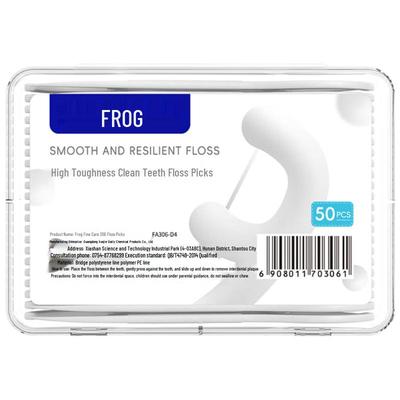 Зубочистки с зубной нитью Frog Thin Care Серии 306
