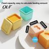 Food Freezer Storage Containers Grade Silicone Molds, Large Capacity 6 Compartments Meal Trays for Homemade Prep Containers, Leak-proof Reusable