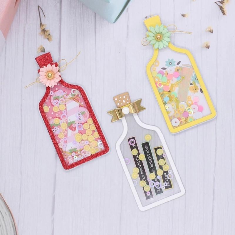 Углеродистая сталь DIY Двухслойный ТОРТ Металлические режущие штампы Шаблоны для тиснения для декоративной бумаги Открытка Фотоальбом
