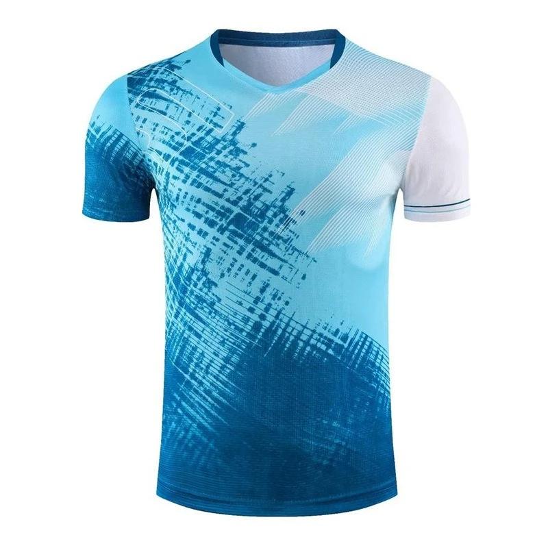 Men's Training Sports Striped Shirt Top Quick Drying Short Sleeved Gym Running Fitness Round Neck T-shirt Men's Style