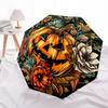 1pc Halloween Pumpkin Decor Automatic Folding Umbrella. Portable collapsible design, Best  birthday festival gift yy250924149