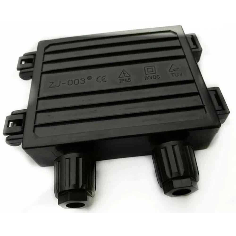 1Pcs Electrical Testing Tool Solar Junction Box 50W-120W 6A Cable Connector Kit New PV Module Box