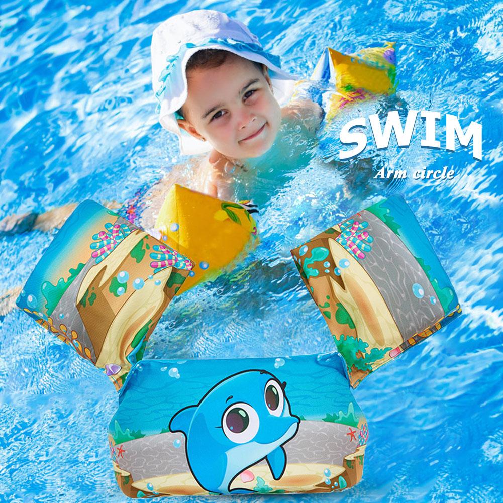Baby Float Arm Sleeve Floating Ring Safe Life Jacket Buoyancy Vest Swim Foam Pool Toys Life Vest Kid Swimming Equipment Armbands