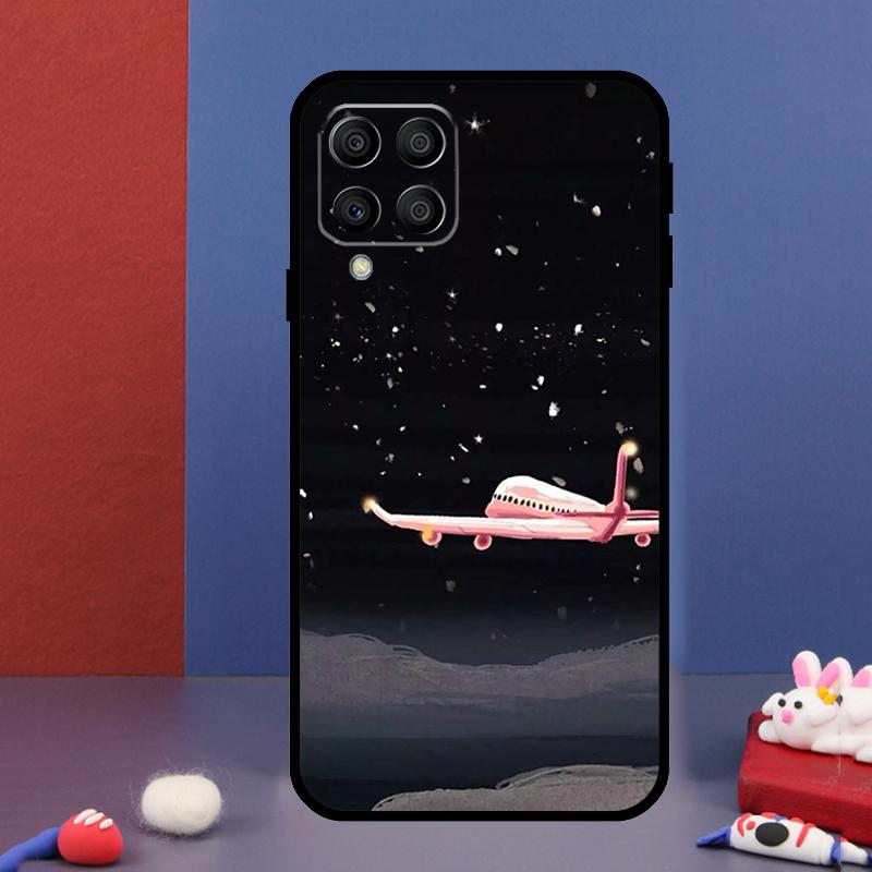 Чехол для телефона Samsung Galaxy M33 M13 M23 M53 M15 M55 M31 M51 M14 M34 M54 M20 M30s M32 M52 с рисунком 'Авиаперелеты'
