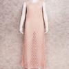 2022 Sexy See Through Sleeveless Bikini Cover-ups Pink Hollow Out Mesh Dress Women Summer Beach Wear Swim Suit Cover Up
