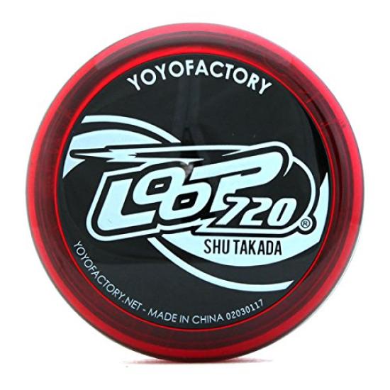 Петля 720 с йо-йо YoYo Factory (Япония Вер.) DVD для начинающих, (Прозрачно-красно-черная крышка)