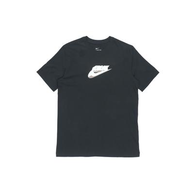 Dri-FIT Giannis Swoosh Freak Баскетбольная футболка с коротким рукавом Мужские топы черные CV1096-010