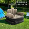 New Folding Dual-purpose Inflatable Sofa Bed, Thickened PVC Lazy Sofa, Small Unit Mattress, Cross-border Wholesale and Stock