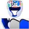 BN FIGHT Graffiti Children Helmet Heads Guard Protective Gear for Boxing Muay Thai Taekwondo TrainingS size  white