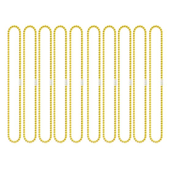 10Pcs Bead Chain Hanging Ornament with Connecting Buckle DIY Jewelry Making Supplies for Holiday Carnival Decoration