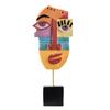 Nordic Resin Face Art Craft Decor Традиционные абстрактные фигурки для стола и шкафа Креативный декор для гостиной Домашние украшения