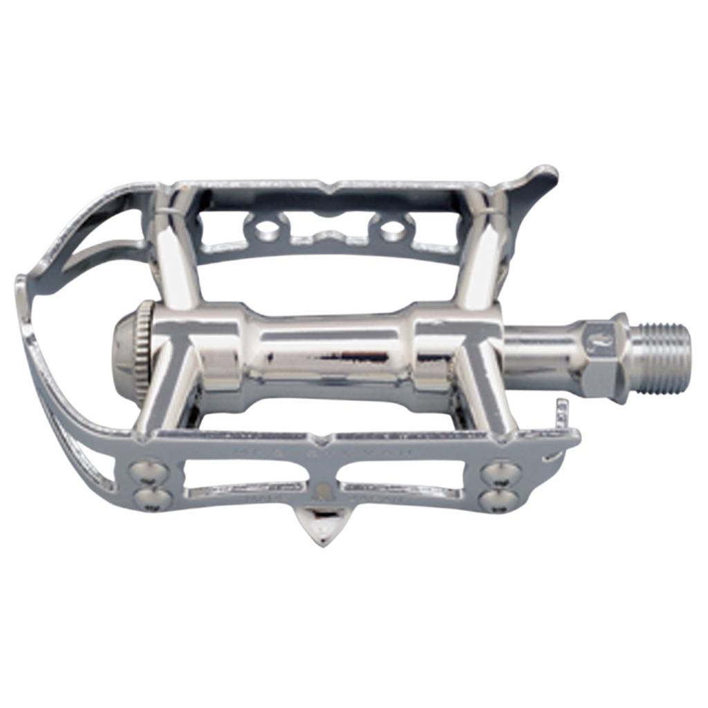 Педаль велосипедная Mikashima SYLVAN ROAD NEXT серебристая (МКС)