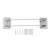 195‑345mm RV Shower Corner Storage Bar Stainless Steel Adjustable Bathroom Storage Rack Guard Rod for Trailer Yacht