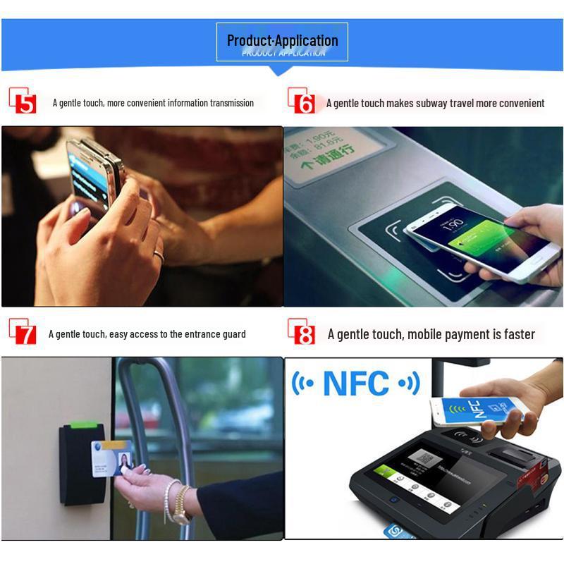 NFC-стикеры с защитой от металла Ntag213/215/216 для передачи музыки в одно касание