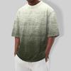 Summer Men's Popular T-shirt Printed Round Neck Short Sleeve T-shirt