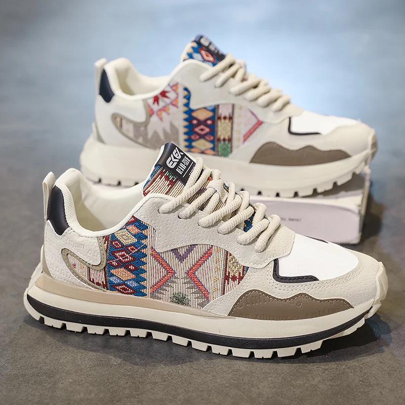 Мужская обувь Кроссовки Мужские теннисные туфли Роскошные мужские повседневные кроссовки для бега Дышащие модные мокасины Кроссовки для мужчин