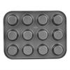 Профессиональная форма для выпечки кексов и маффинов йоркширского пудинга на 12 чашек с антипригарным покрытием